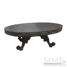 Small Ornate Oval Table