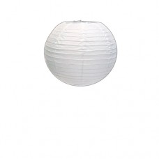 Round White Chinese Paper Lantern