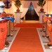 Orange Carpet Runner