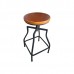 Rustic Swivel Stool