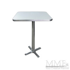 Square Diner High Boy Table