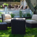 Wicker Patio Chair with Cushion